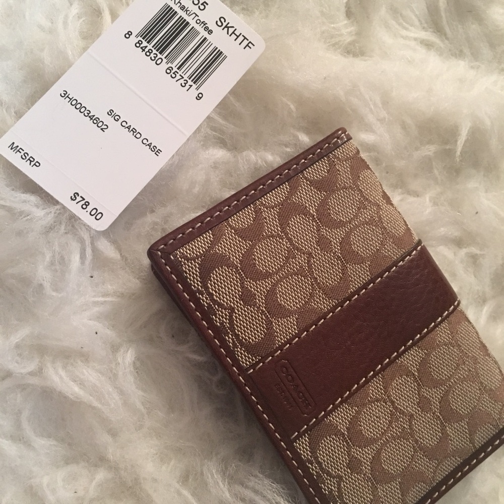 FINAL REDUCTION - Small Coach Wallet